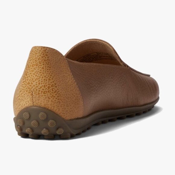 Vionic Elora Women's Slip On Leather Driving Moc Toffee - Picture 7 of 8